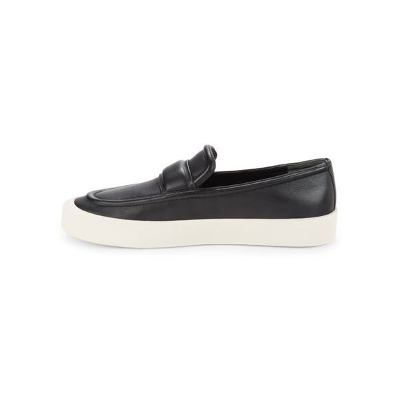 VINCE Ghita Leather Platform Black Loafers Women's Size 10 - Picture 11 of 11